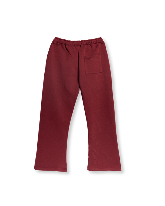 Maroon Fleece Trousers