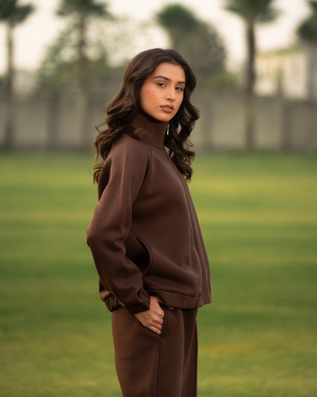 Premium Heavyweight Tracksuit – Deep Espresso Brown