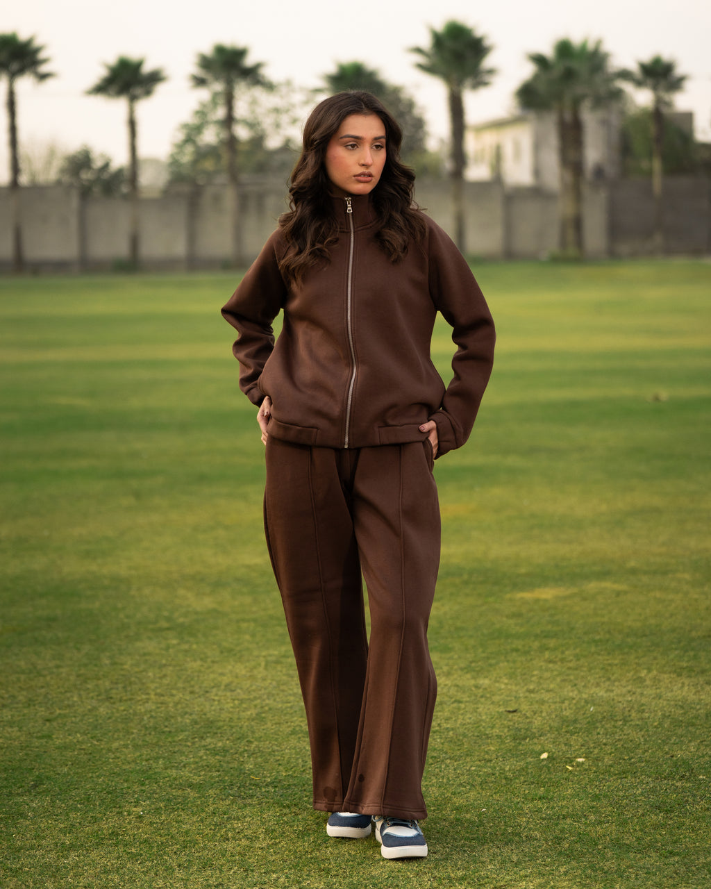 Premium Heavyweight Tracksuit – Deep Espresso Brown