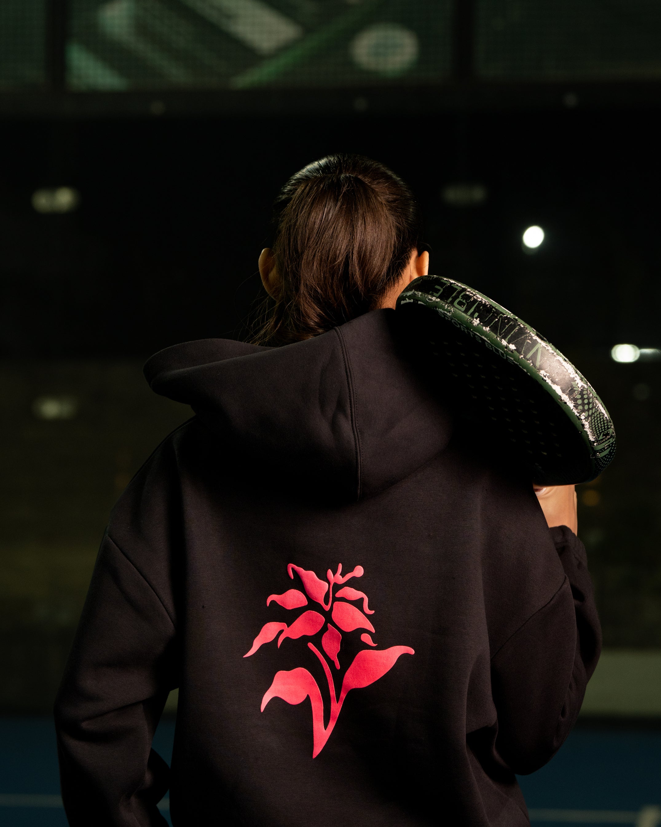 Premium Midnight Black Quarter-Zip Pullover