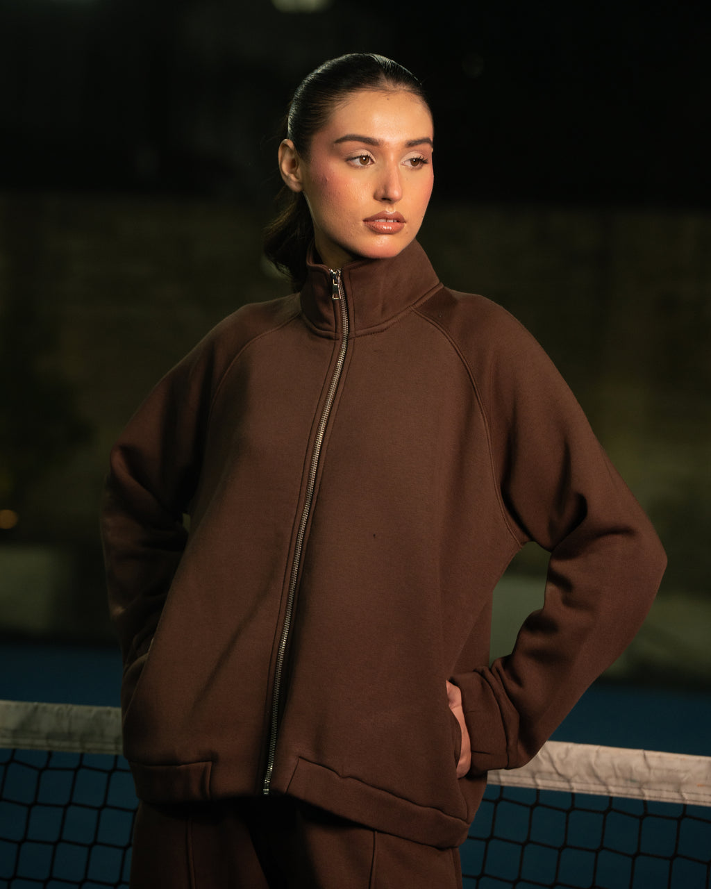 Premium Heavyweight Tracksuit – Deep Espresso Brown